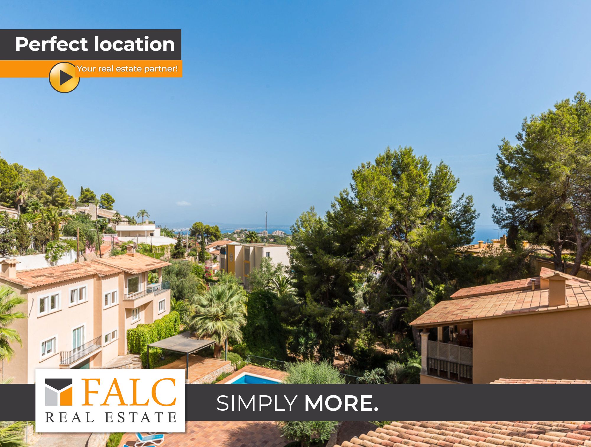 Exterior view of House or chalet for sale in  Palma de Mallorca  with Private garden, Alarm and Community pool