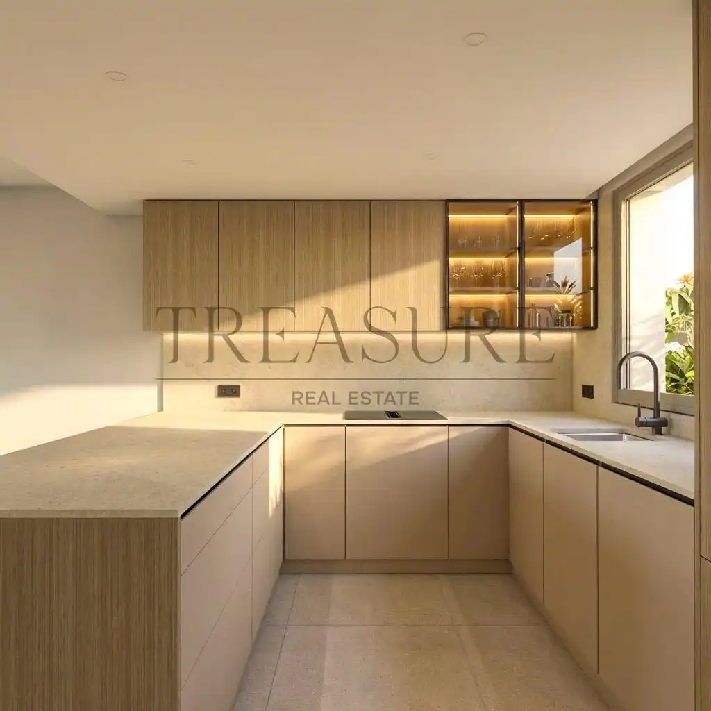 Cocina de Casa adosada en venta en Murcia con Calefacción, Jardín privado y Terraza
