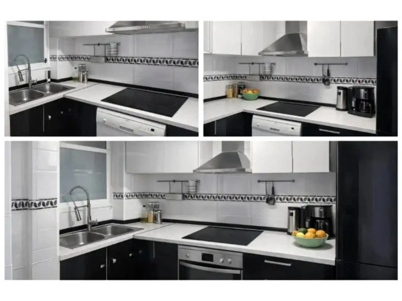 Cocina de Piso en venta en Simat de la Valldigna con Aire acondicionado, Trastero y Amueblado