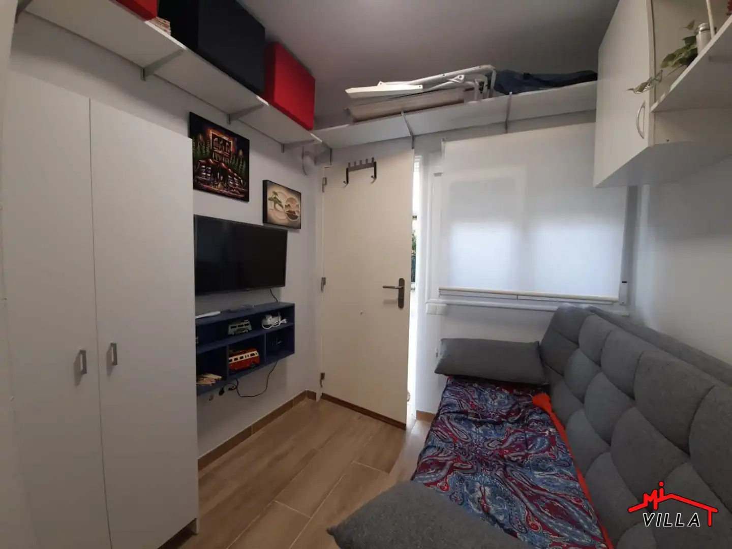Sala de estar de Estudio de alquiler en Laredo con Amueblado