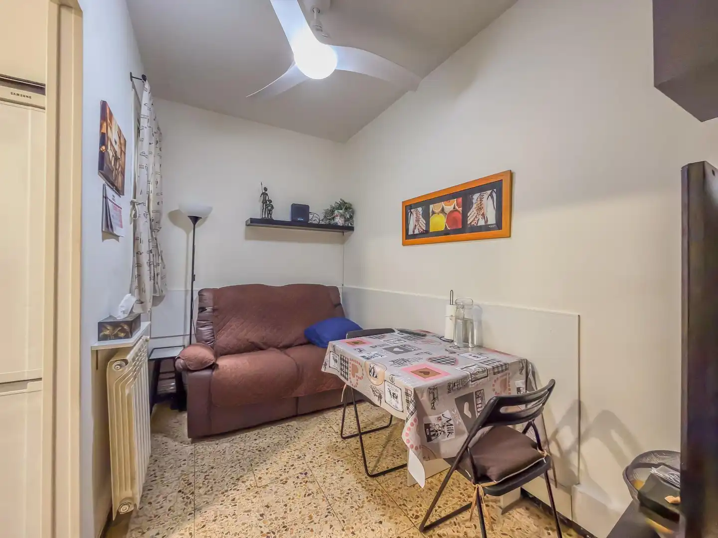 Sala de estar de Piso en venta en Terrassa con Aire acondicionado, Calefacción y Balcón