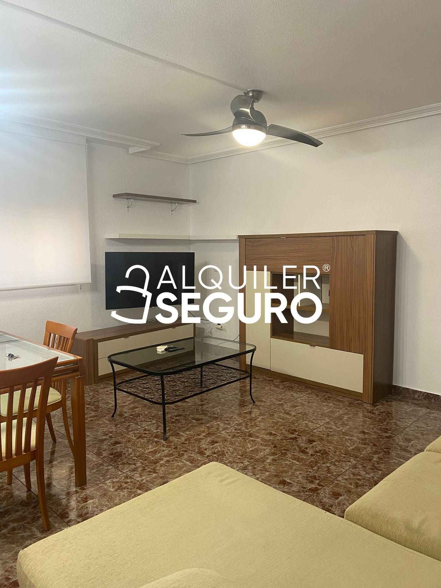 Living room of Flat for rent in  Murcia Capital  with Air Conditioner, Heating and Terrace