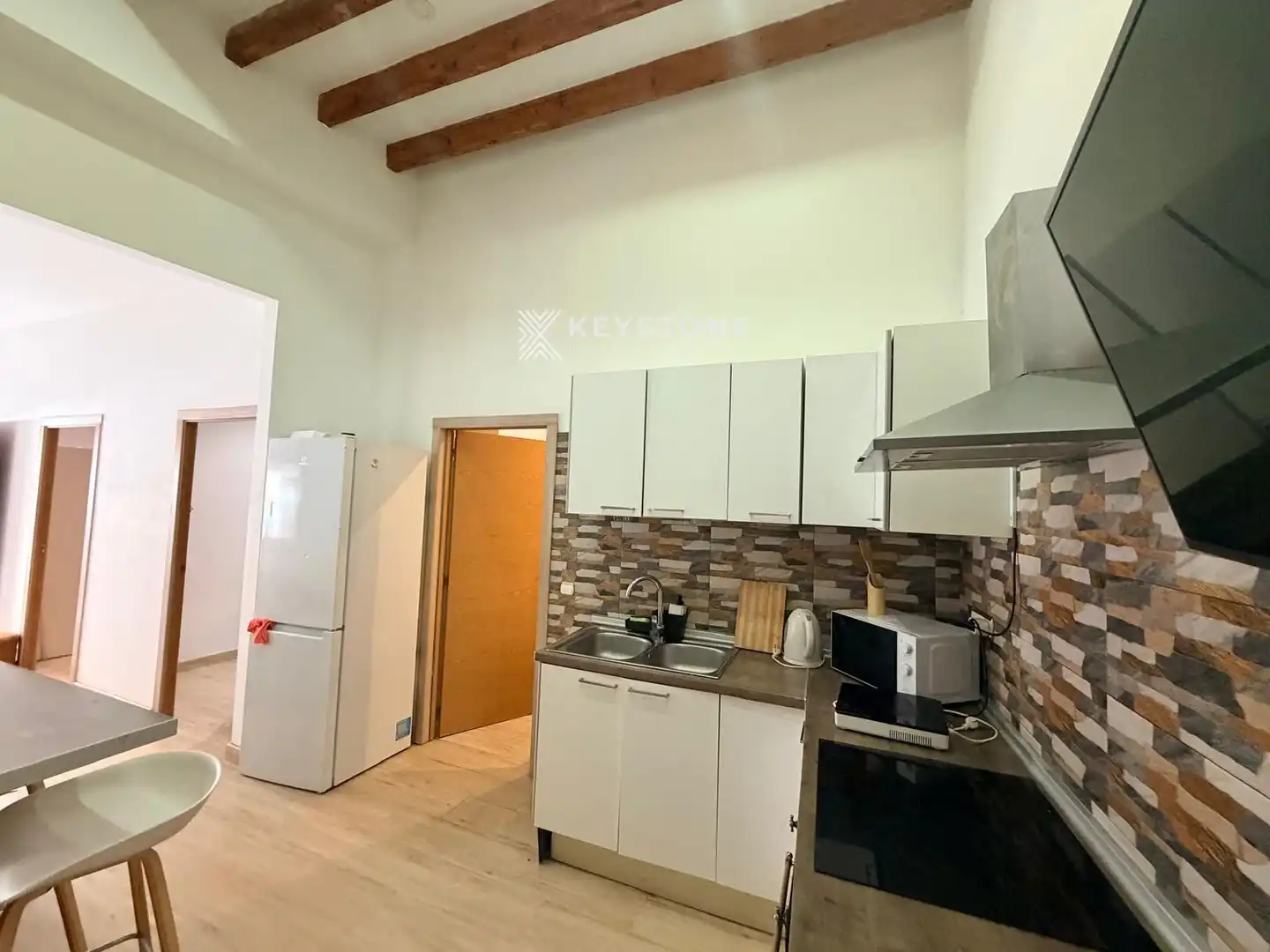 Cuina de Pis de lloguer en  Palma de Mallorca amb Aire condicionat
