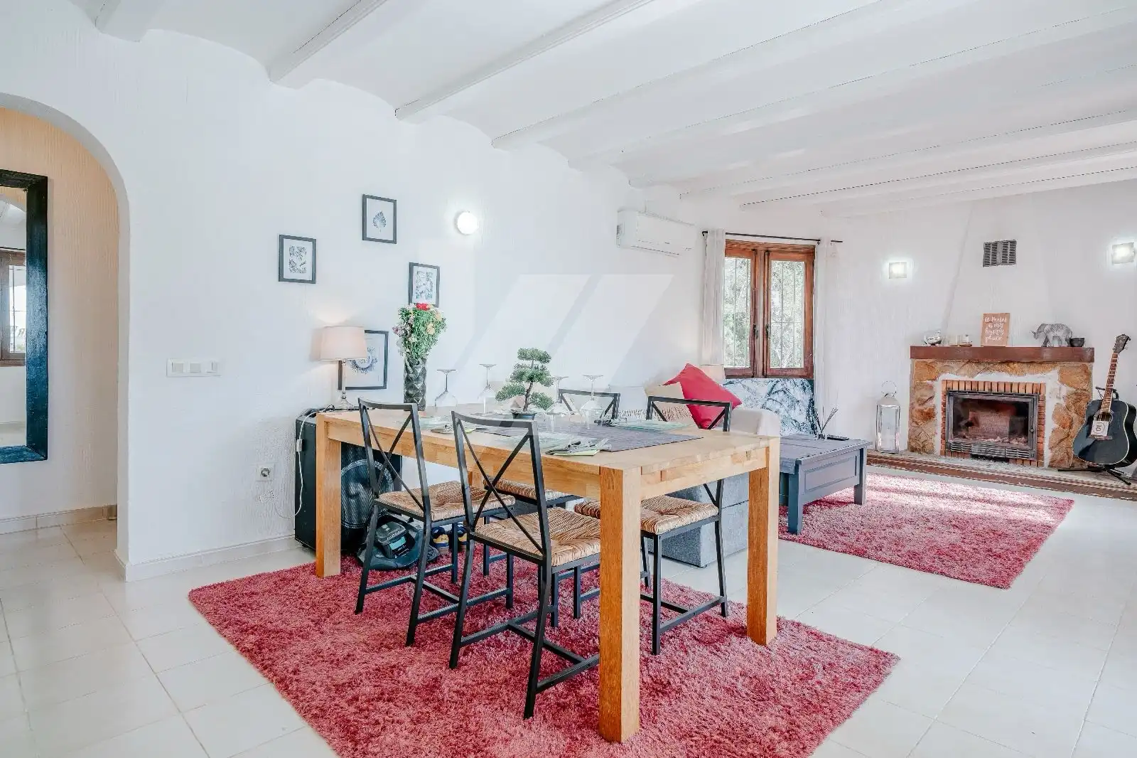 Dining room of Houses for sale in Moraira  with Air Conditioner, Heating and Private garden