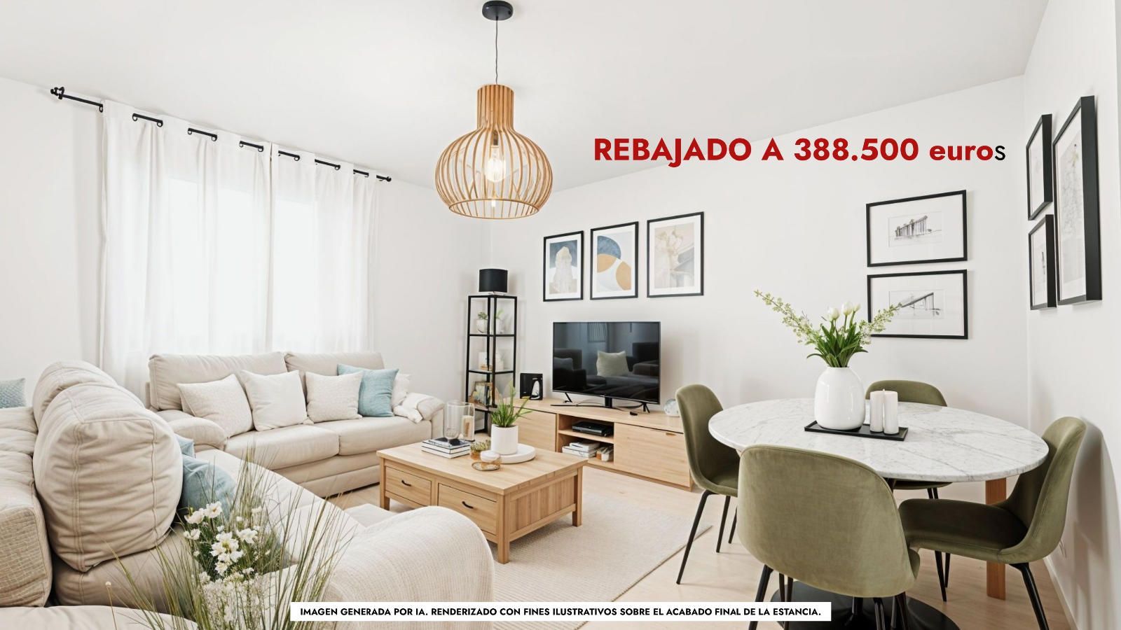 Living room of Single-family semi-detached for sale in Casarrubuelos  with Air Conditioner, Heating and Terrace
