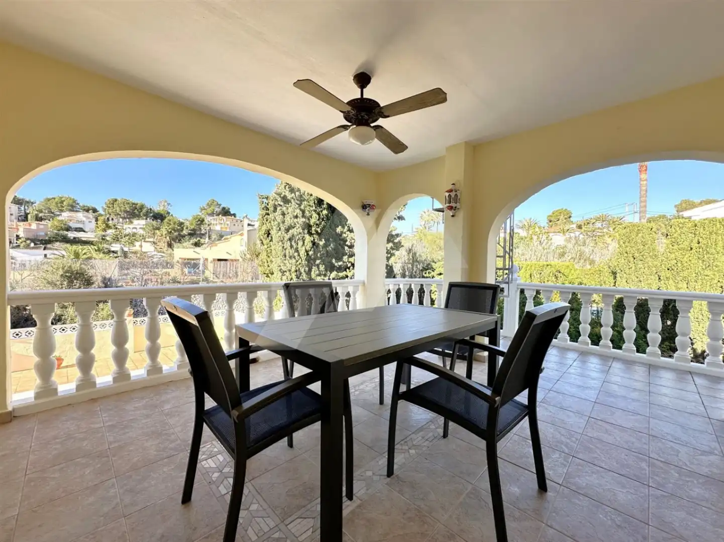Terraza de Casa o chalet en venta en Benissa con Aire acondicionado, Calefacción y Jardín privado