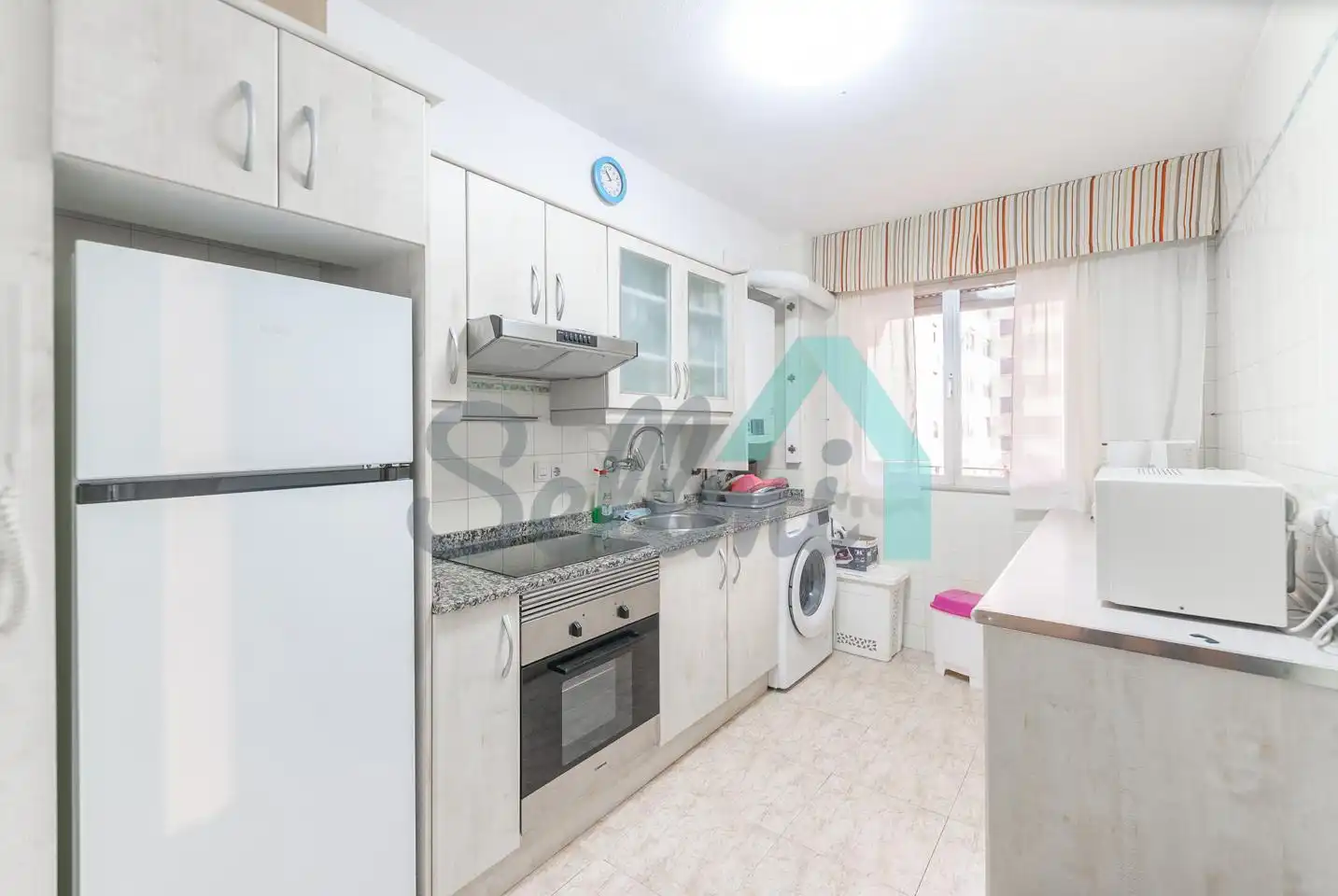Küche von Wohnung zur Miete in Castrillón mit Heizung, Parkett und Terrasse
