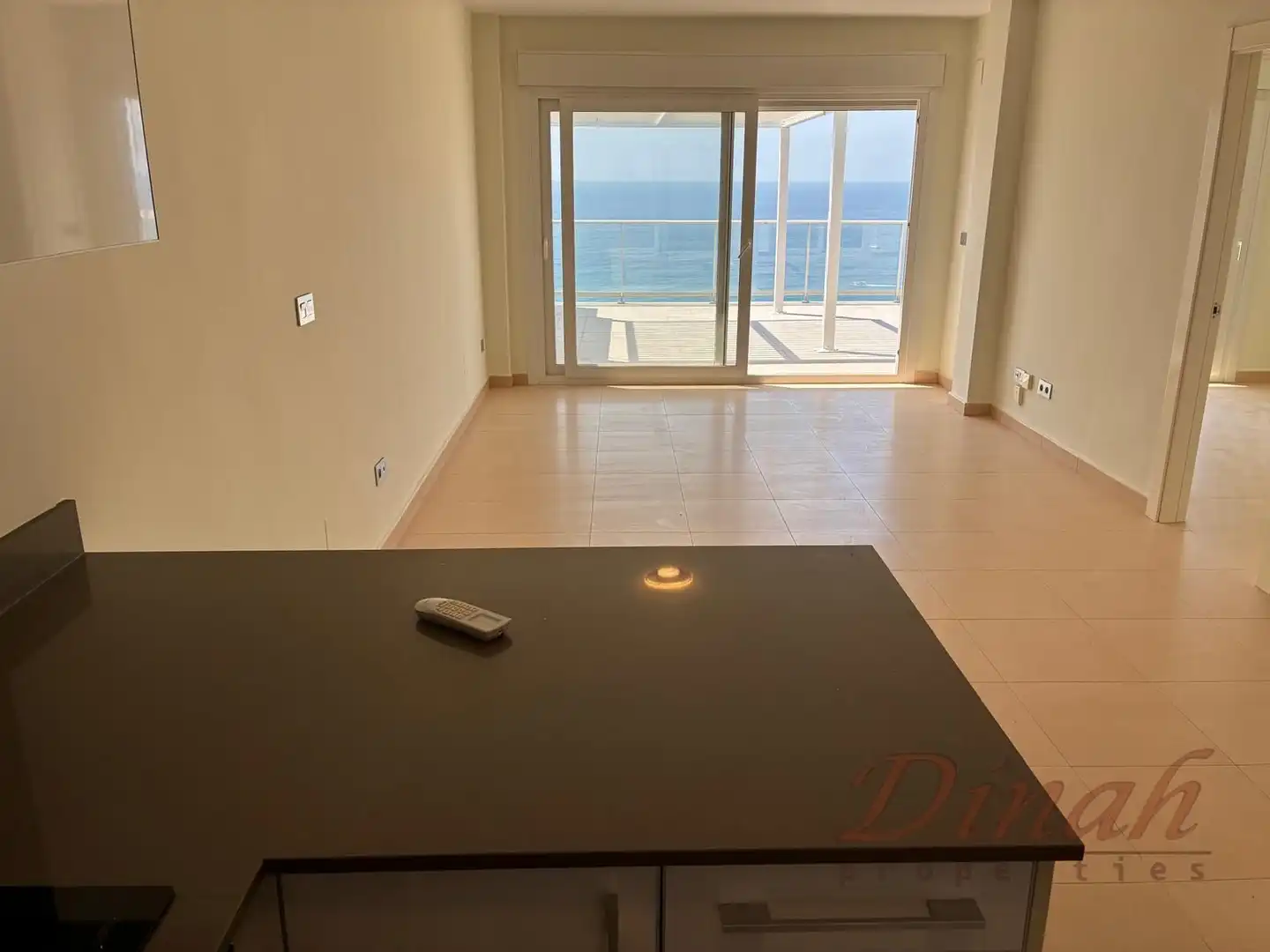 Sala de estar de Apartamento de alquiler en Altea con Aire acondicionado, Calefacción y Terraza