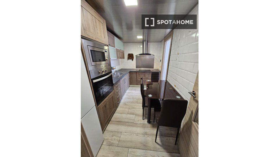 Kitchen of Flat to rent in Olesa de Montserrat  with Air Conditioner, Heating and Furnished