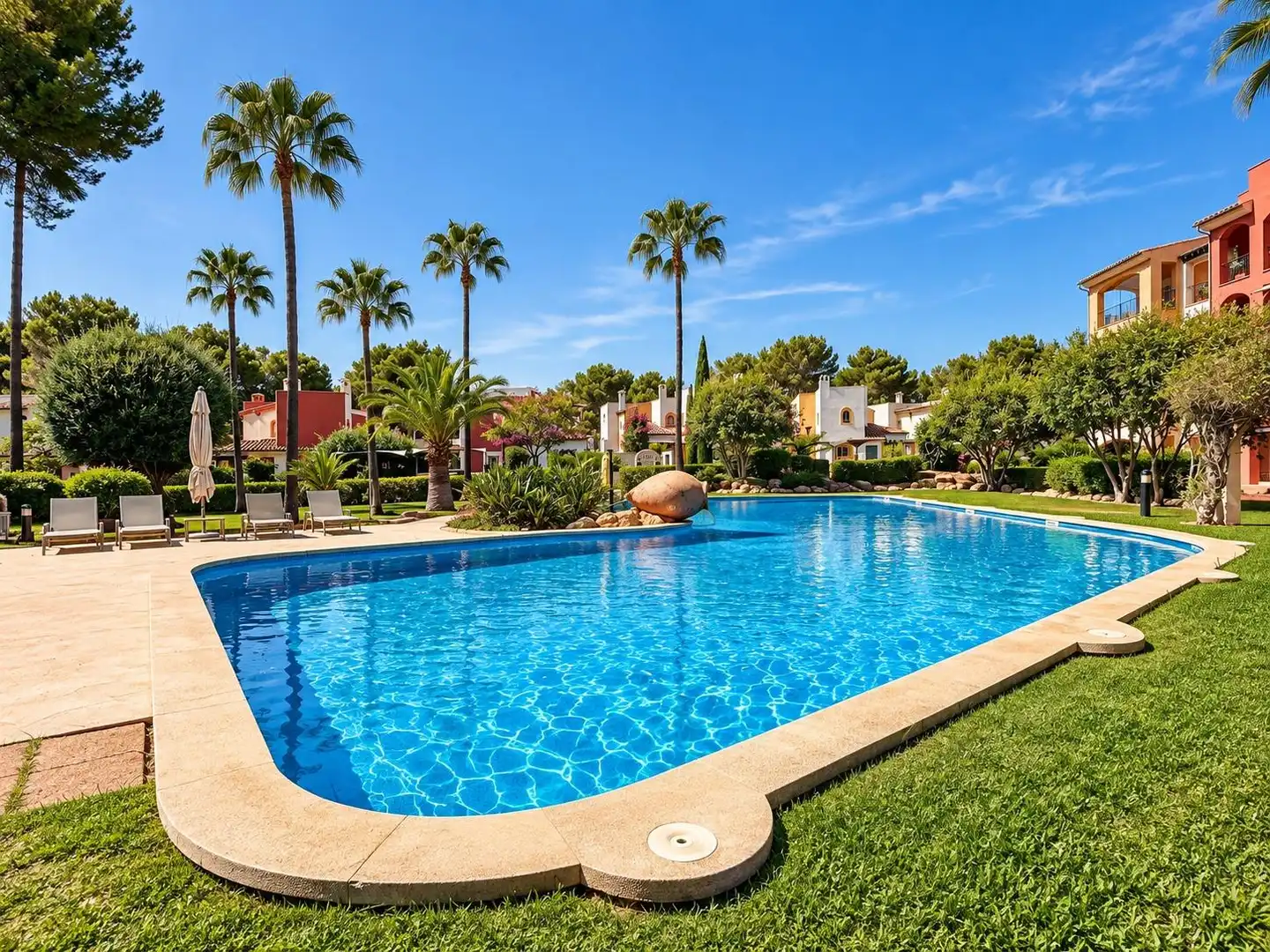 Swimming pool of Attic for sale in Calvià  with Air Conditioner, Private garden and Terrace