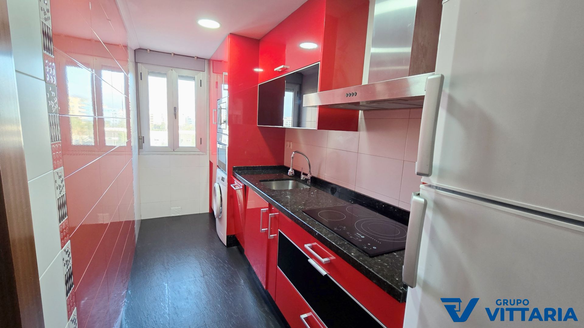 Kitchen of Flat for sale in  Almería Capital  with Air Conditioner and Storage room