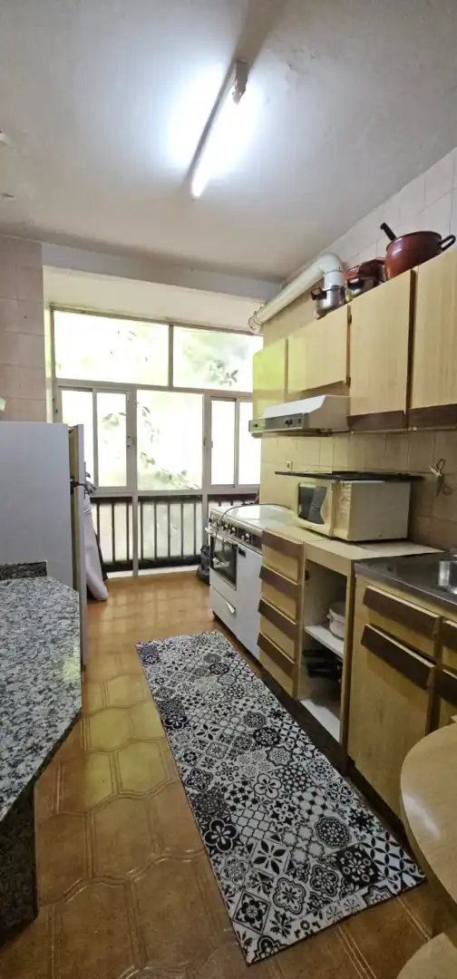 Kitchen of Flat for sale in Puertollano  with Heating, Furnished and Balcony