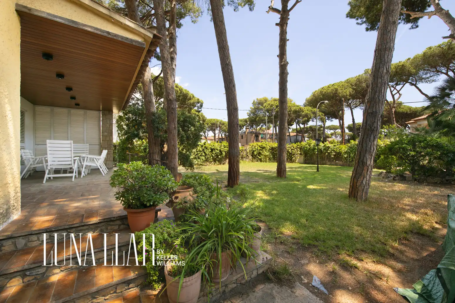 Garden of Houses for sale in Castelldefels  with Private garden, Terrace and Storage room