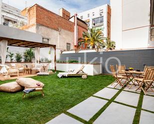 Terrassa de Apartament de lloguer en  Barcelona Capital amb Aire condicionat, Terrassa i Moblat