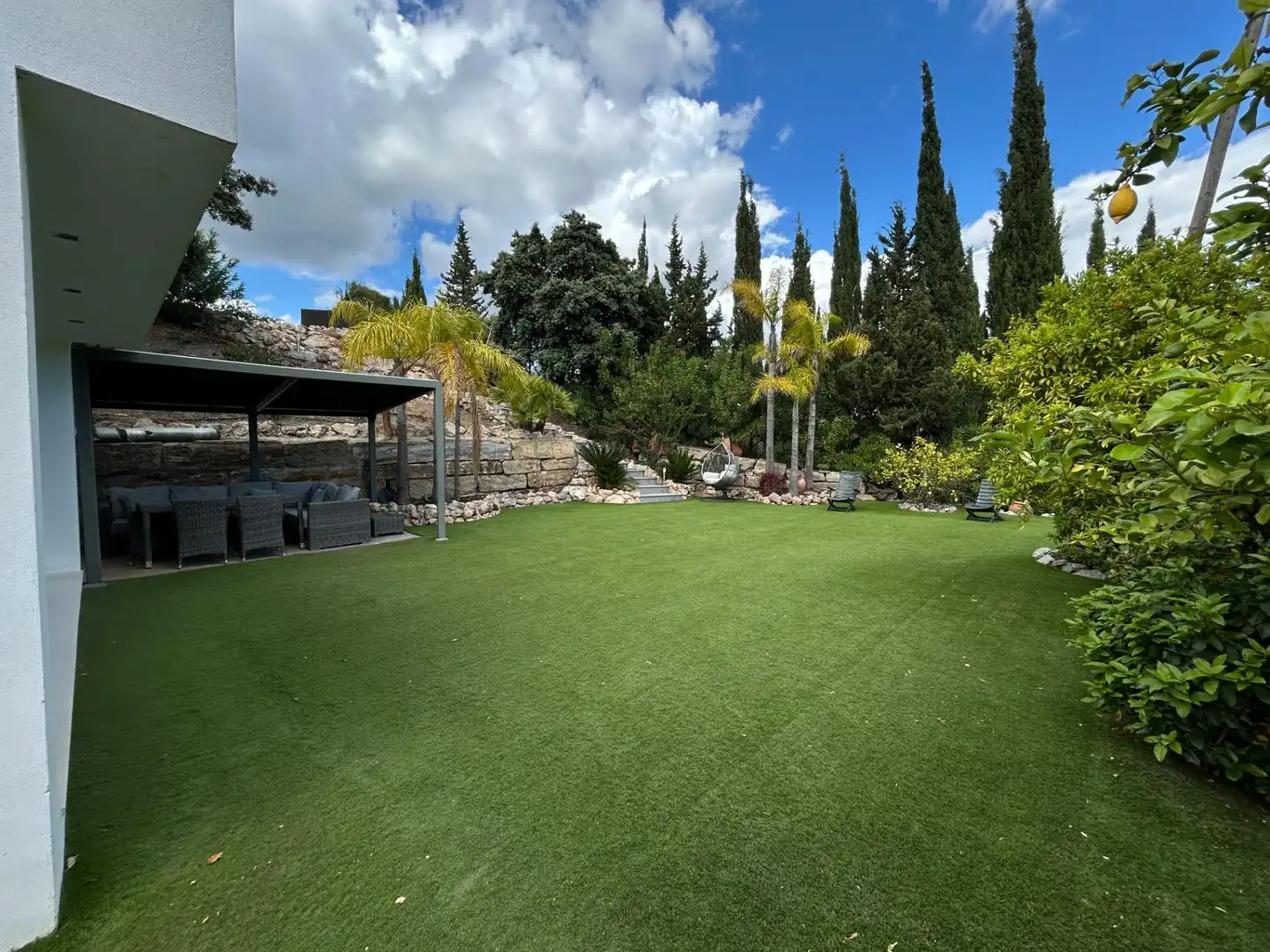 Terraza de Casa o chalet en venta en Coín con Aire acondicionado, Calefacción y Jardín privado