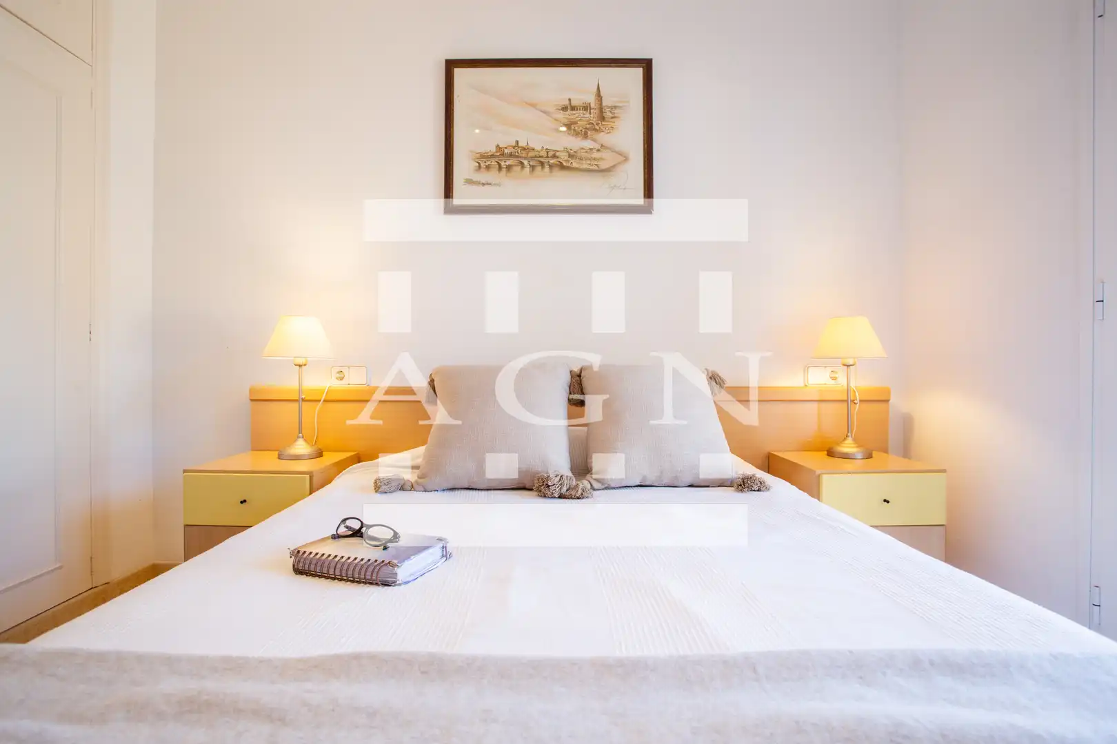 Bedroom of Flat for sale in Mont-roig del Camp  with Terrace, Furnished and Oven