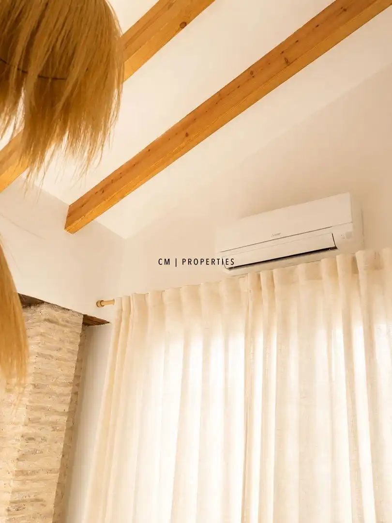 Bedroom of Attic for rent in Valencia  with Air Conditioner, Heating and Terrace