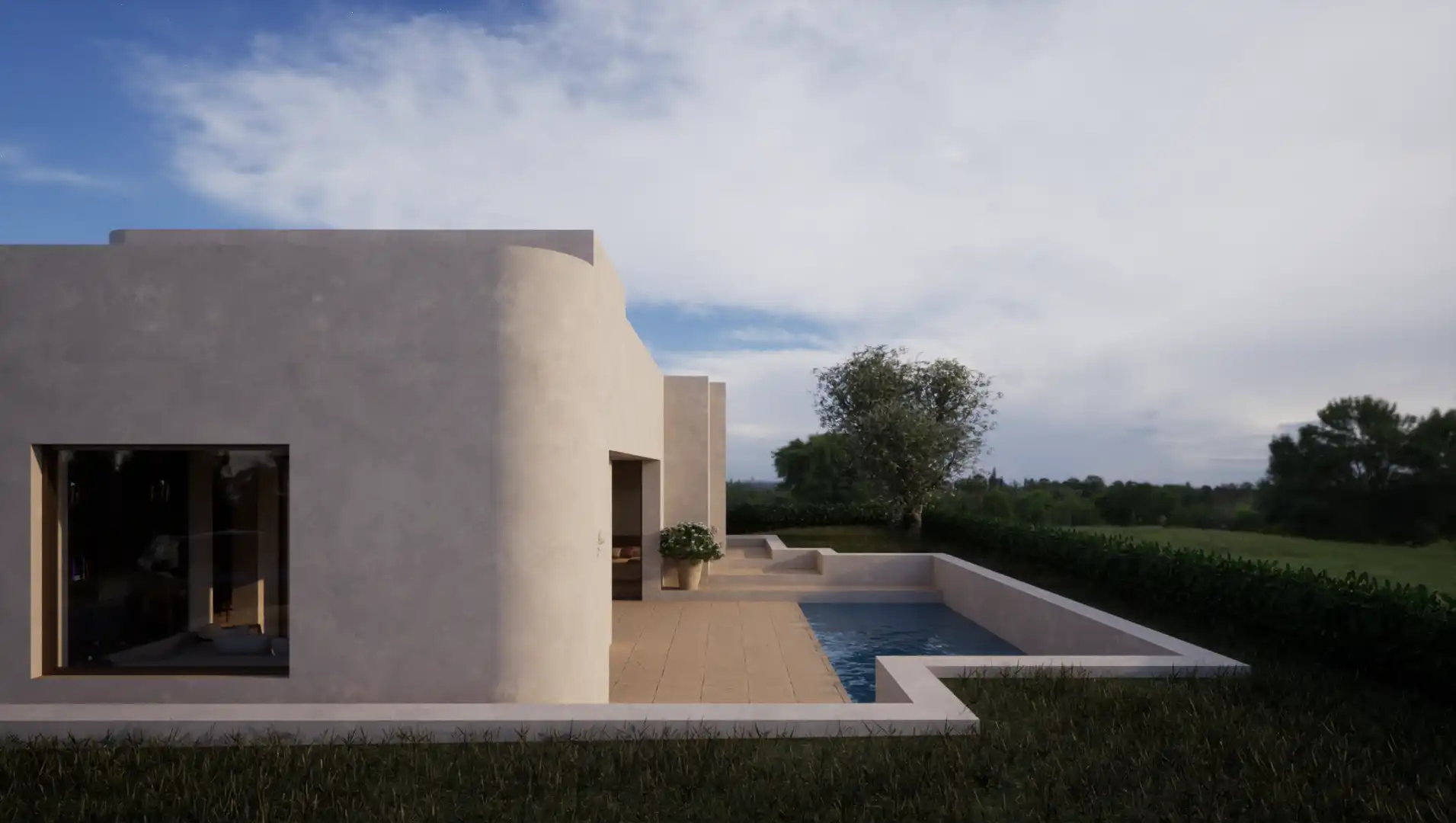 Exterior view of Country homes for sale in Benalup-Casas Viejas  with Terrace and Swimming Pool