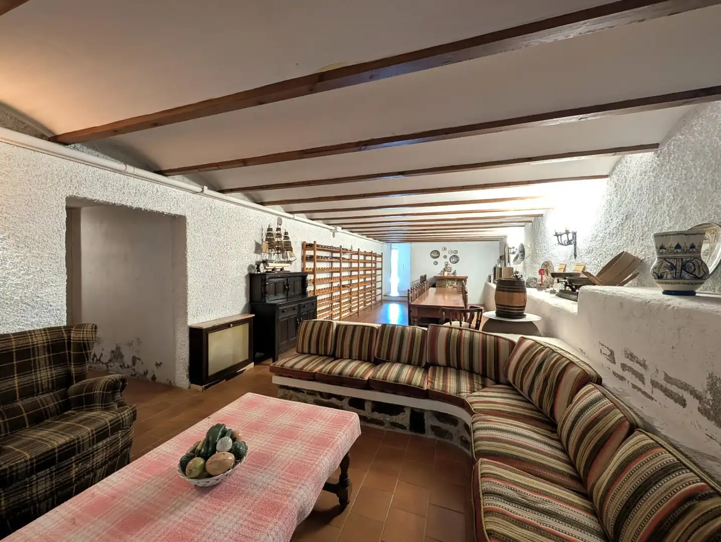 Sala d'estar de Casa o xalet en venda en Alcoy / Alcoi amb Calefacció, Jardí privat i Terrassa