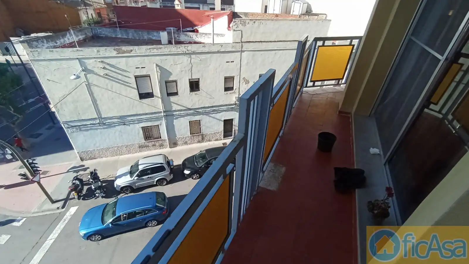 Terraza de Apartamento en venta en Castellón de la Plana / Castelló de la Plana con Aire acondicionado y Balcón