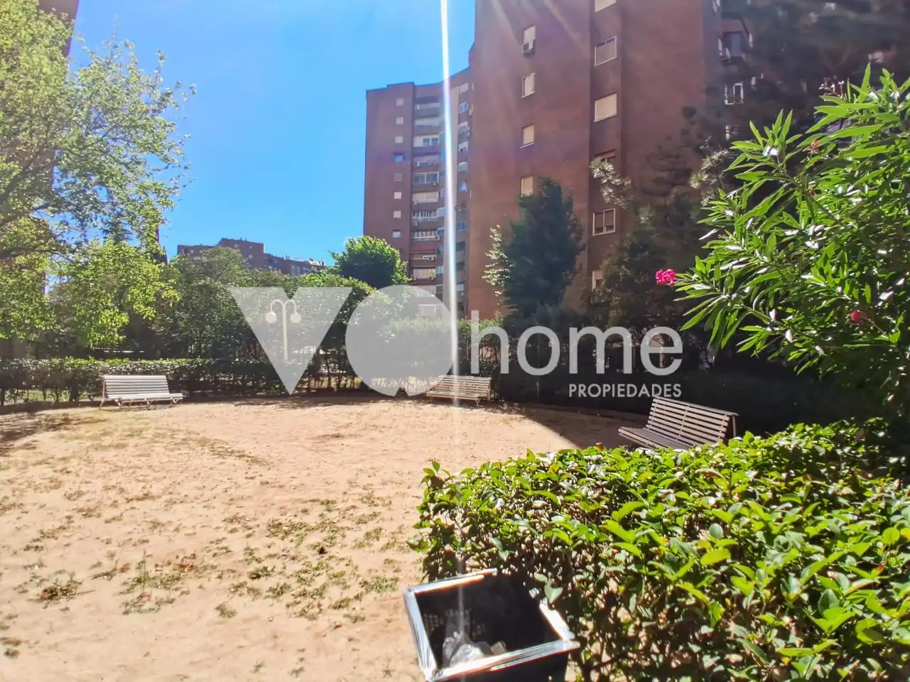 Garden of Flat for sale in Madrid  with Air Conditioner, Heating and Terrace