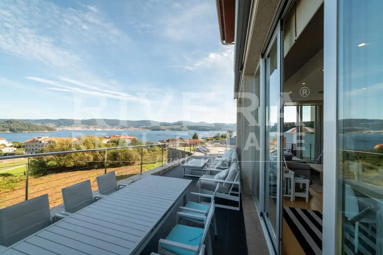 Terraza de Casa o chalet en venta en Poio con Calefacción, Jardín privado y Terraza