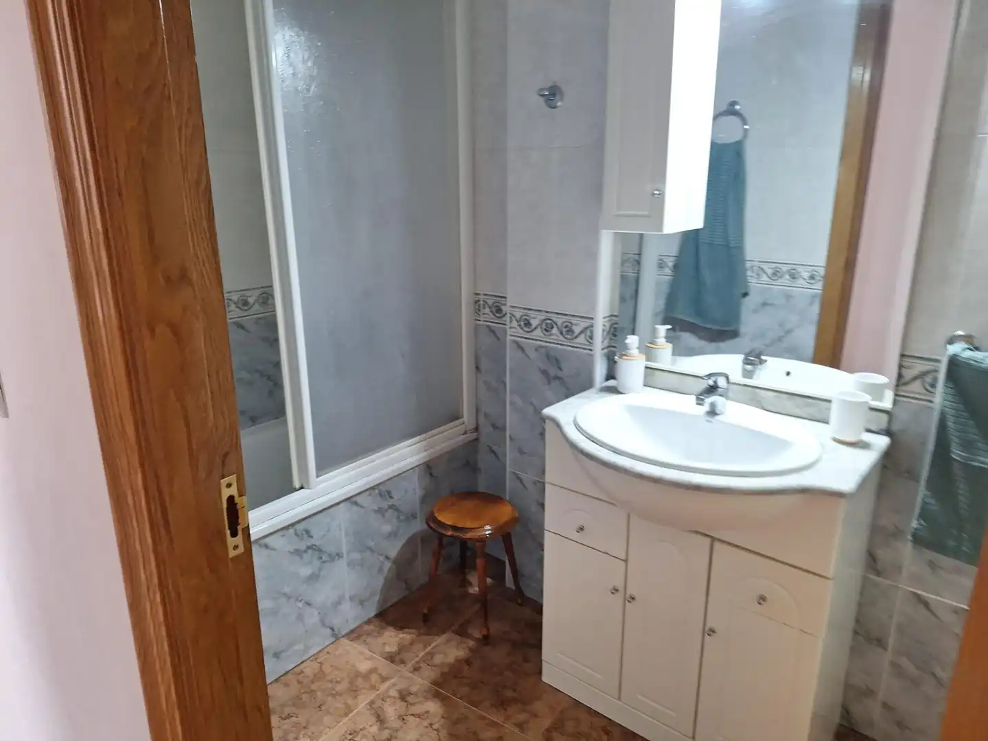 Baño de Apartamento en venta en Alhama de Murcia ciudad