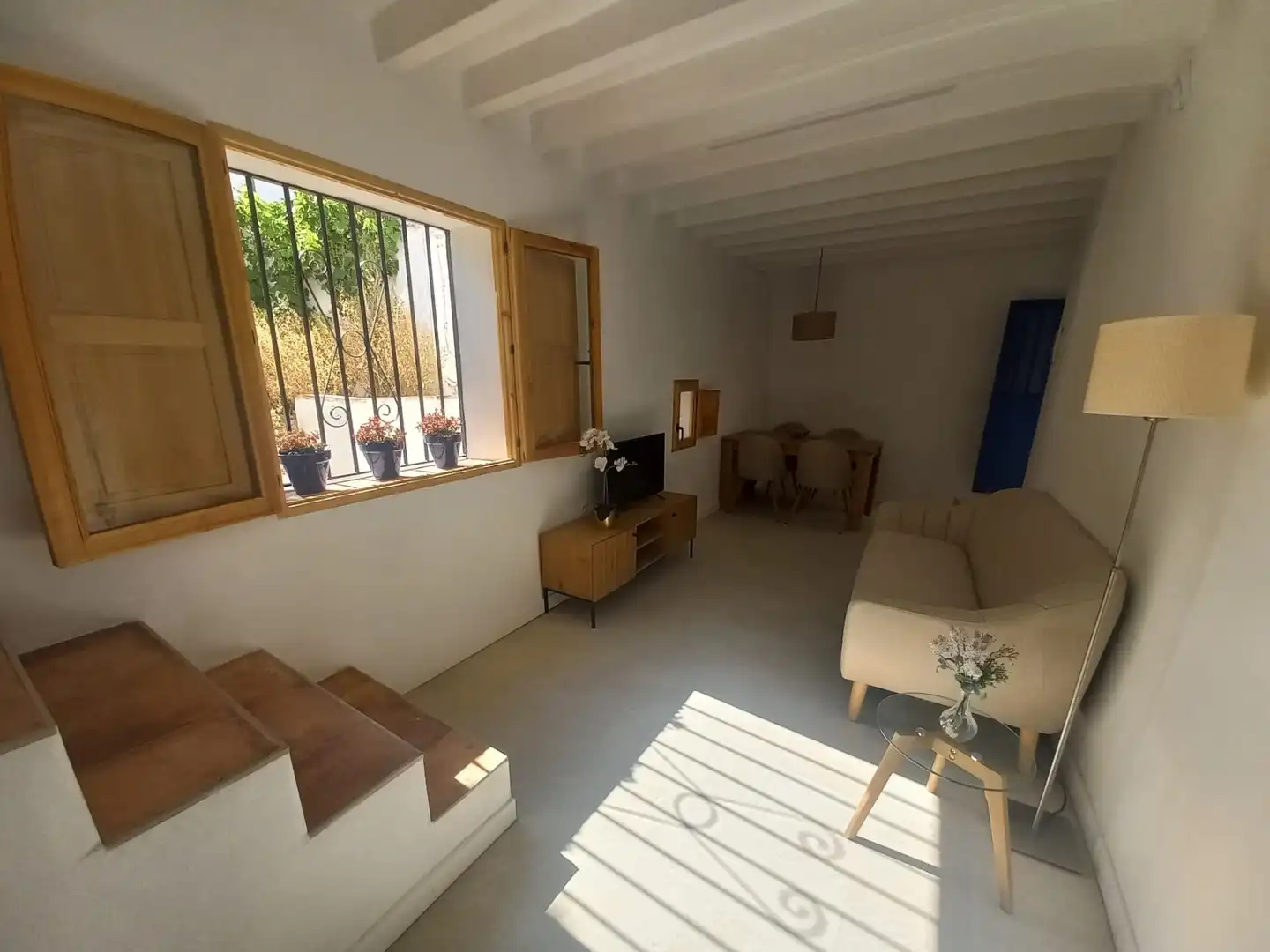 Sala d'estar de Casa adosada en venda en Vélez-Málaga