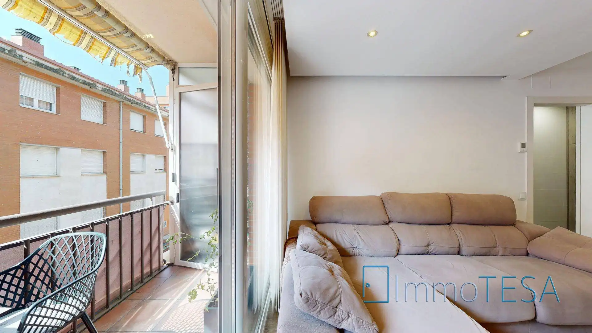 Exterior view of Flat for sale in Sabadell  with Air Conditioner, Heating and Parquet flooring