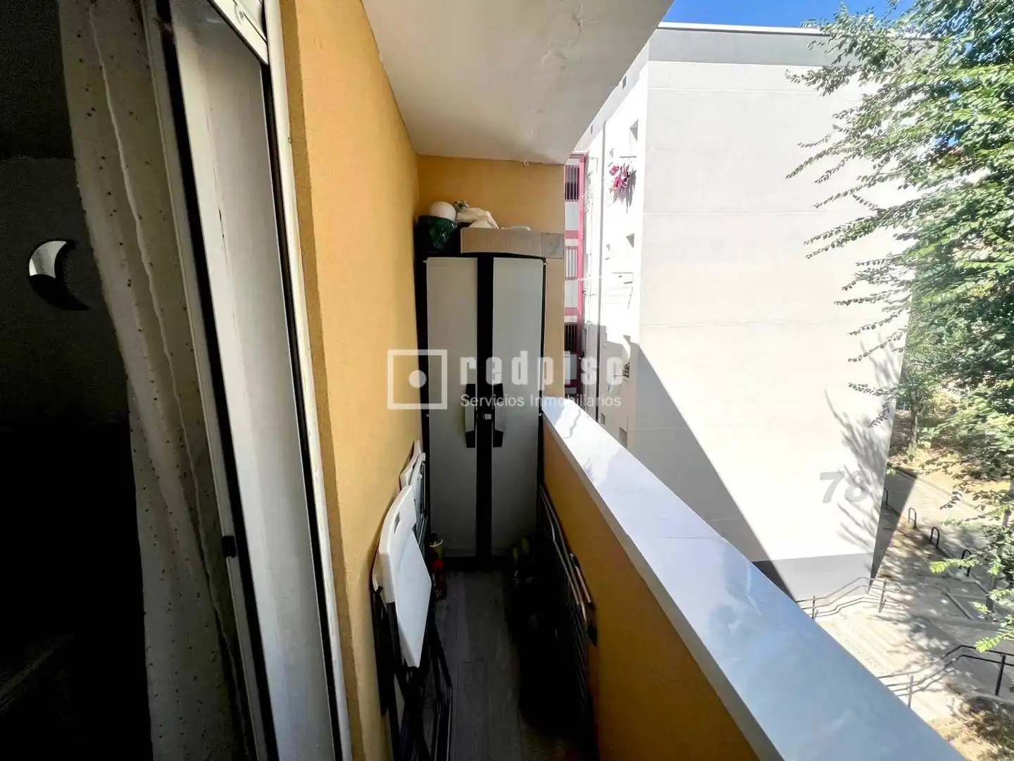 Terraza de Piso de alquiler en Madrid con Calefacción y Terraza