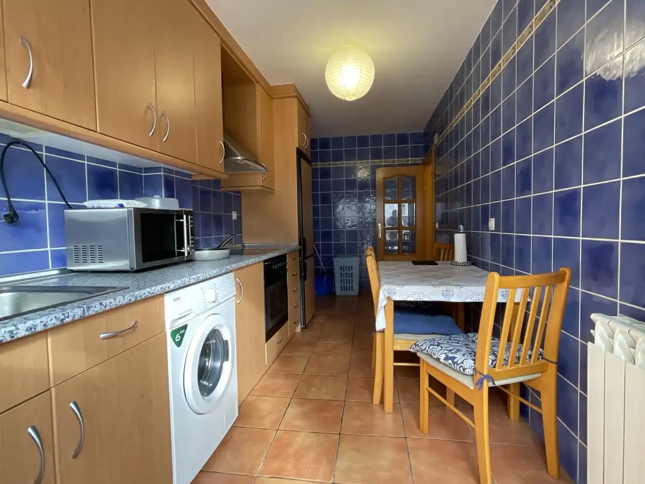 Cuina de Dúplex en venda en Santo Domingo de la Calzada amb Calefacció, Parquet i Terrassa