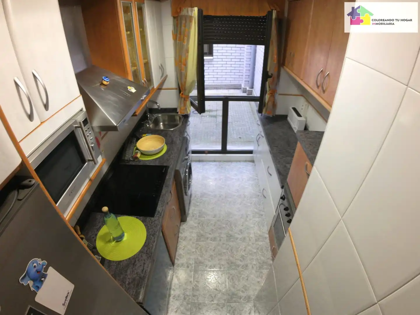 Küche von Wohnung zur Miete in León Capital  mit Heizung, Parkett und Terrasse