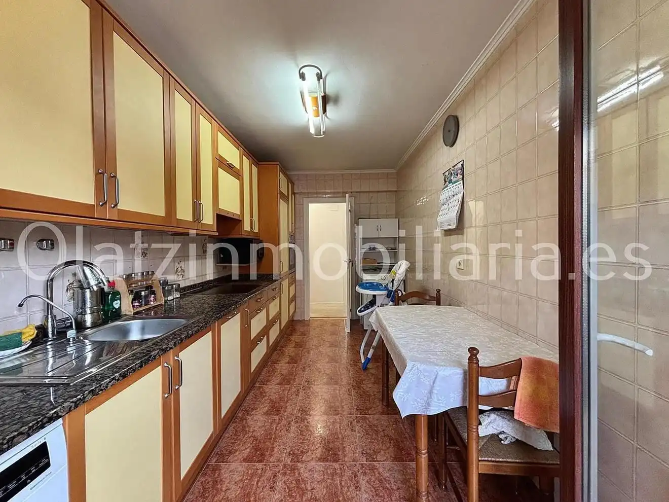 Cocina de Piso en venta en Zalla  con Calefacción, Terraza y Trastero