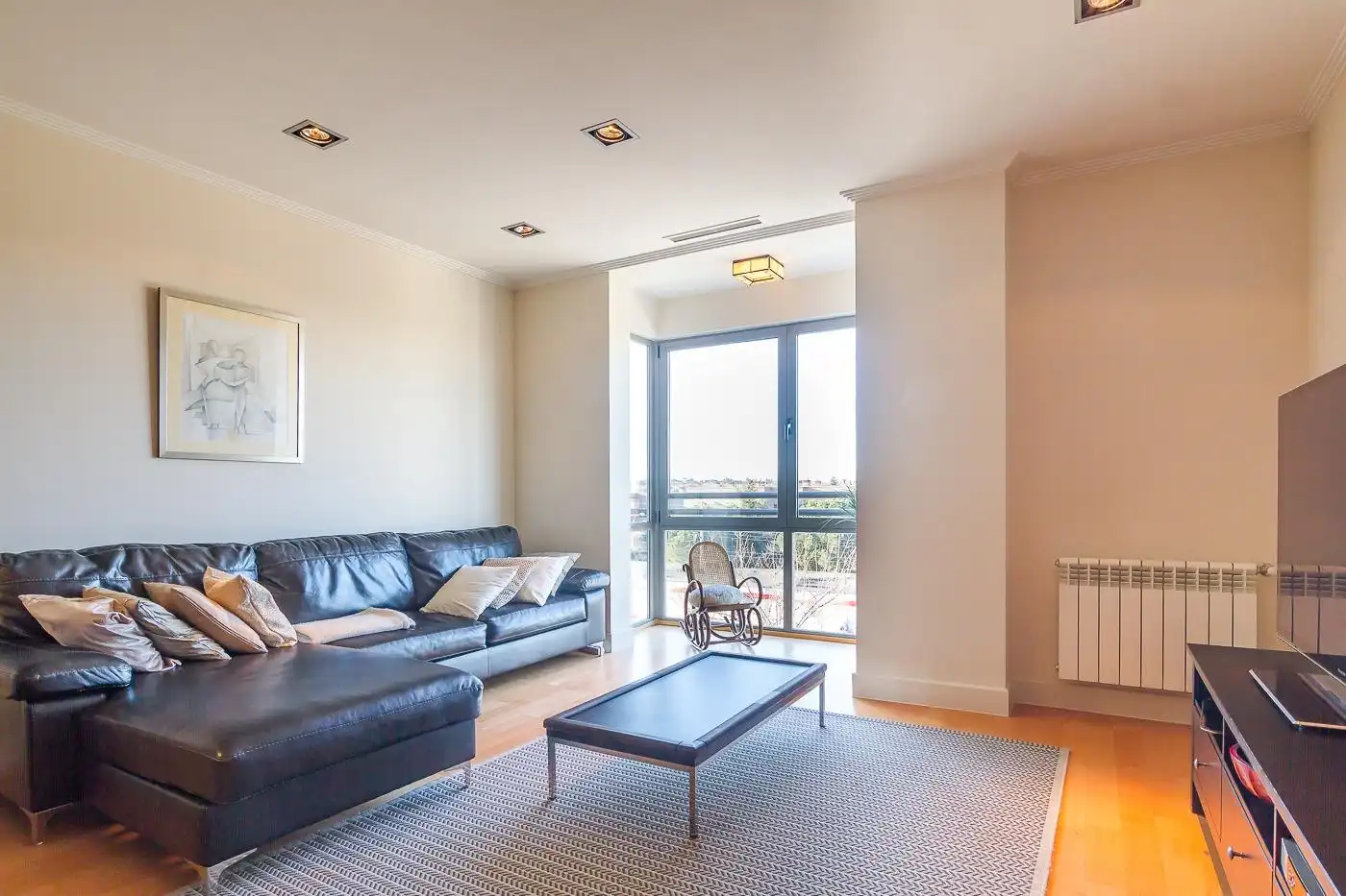 Sala de estar de Piso en venta en Madrid con Aire acondicionado, Calefacción y Jardín privado