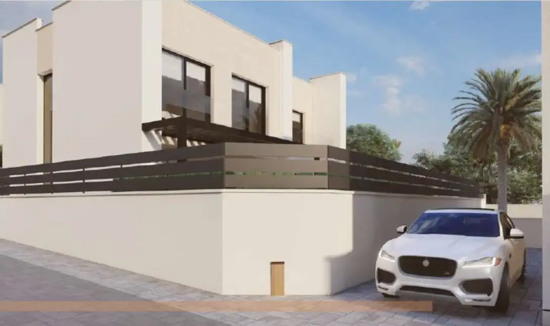 Vista exterior de Casa o xalet en venda en Alicante / Alacant amb Aire condicionat, Jardí privat i Piscina