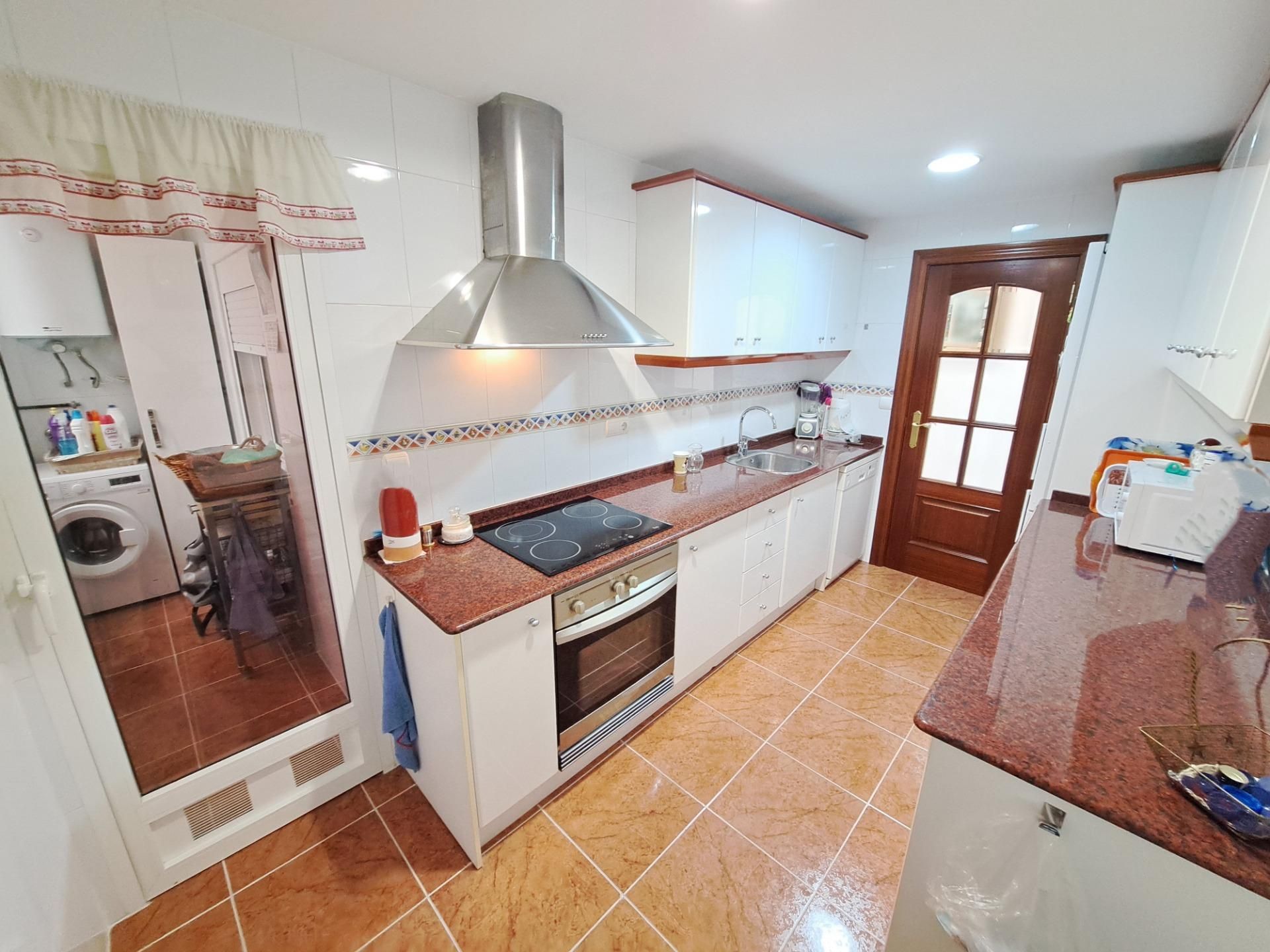Kitchen of Flat for sale in Alzira  with Air Conditioner and Balcony