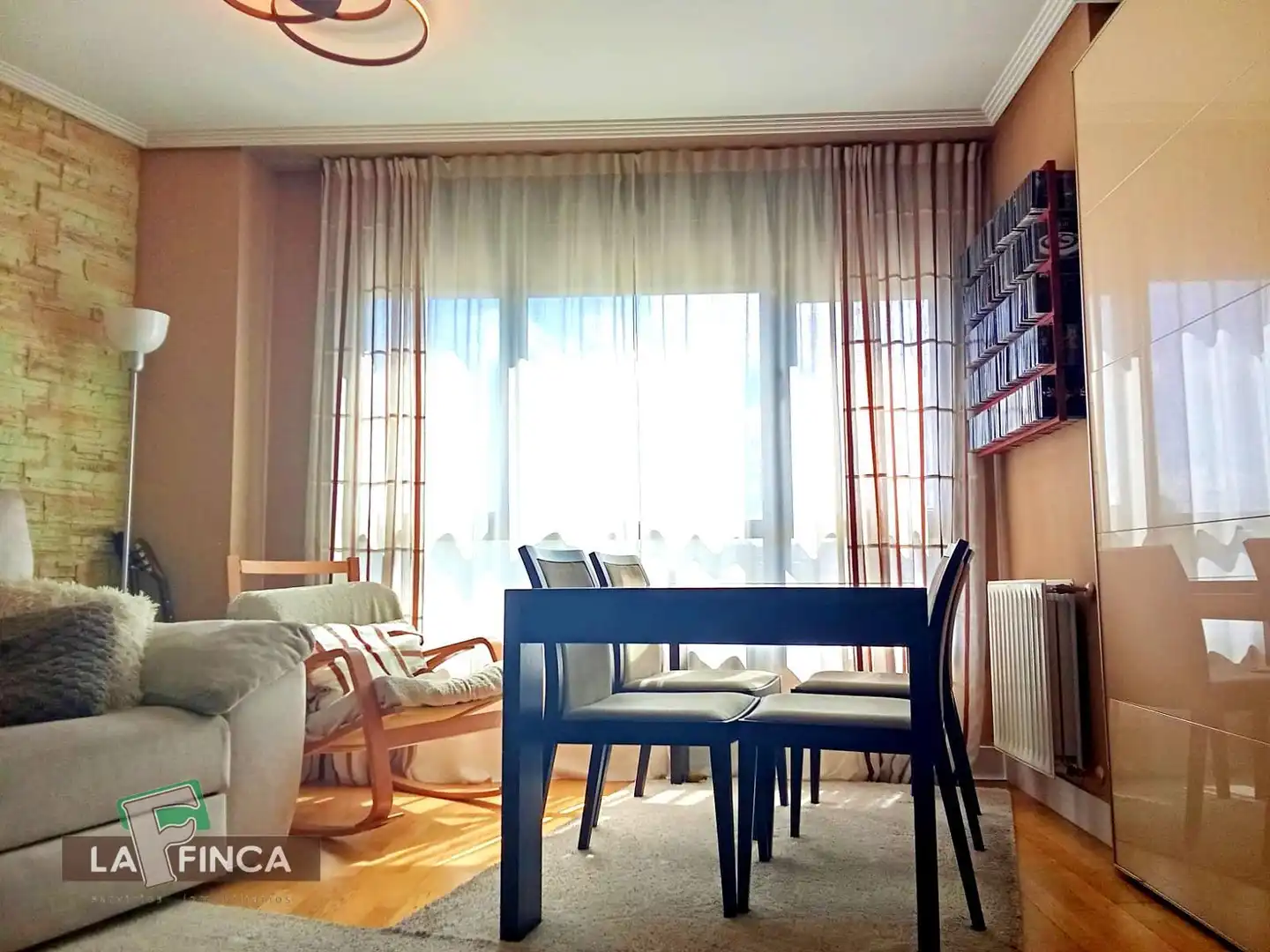 Living room of Flat for sale in Siero  with Heating, Terrace and Storage room