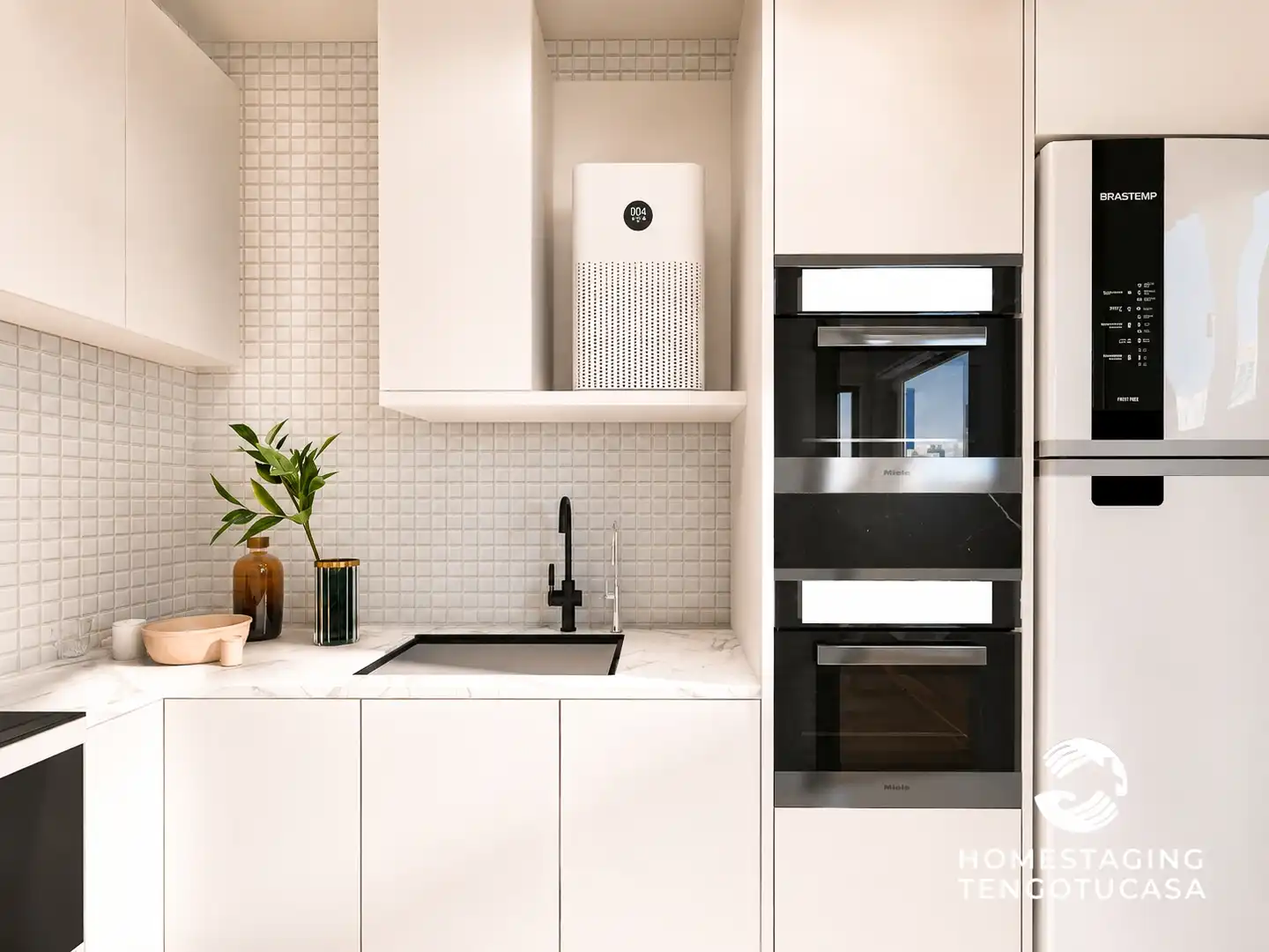 Kitchen of Flat for sale in Madrid  with Heating, Storage room and Oven