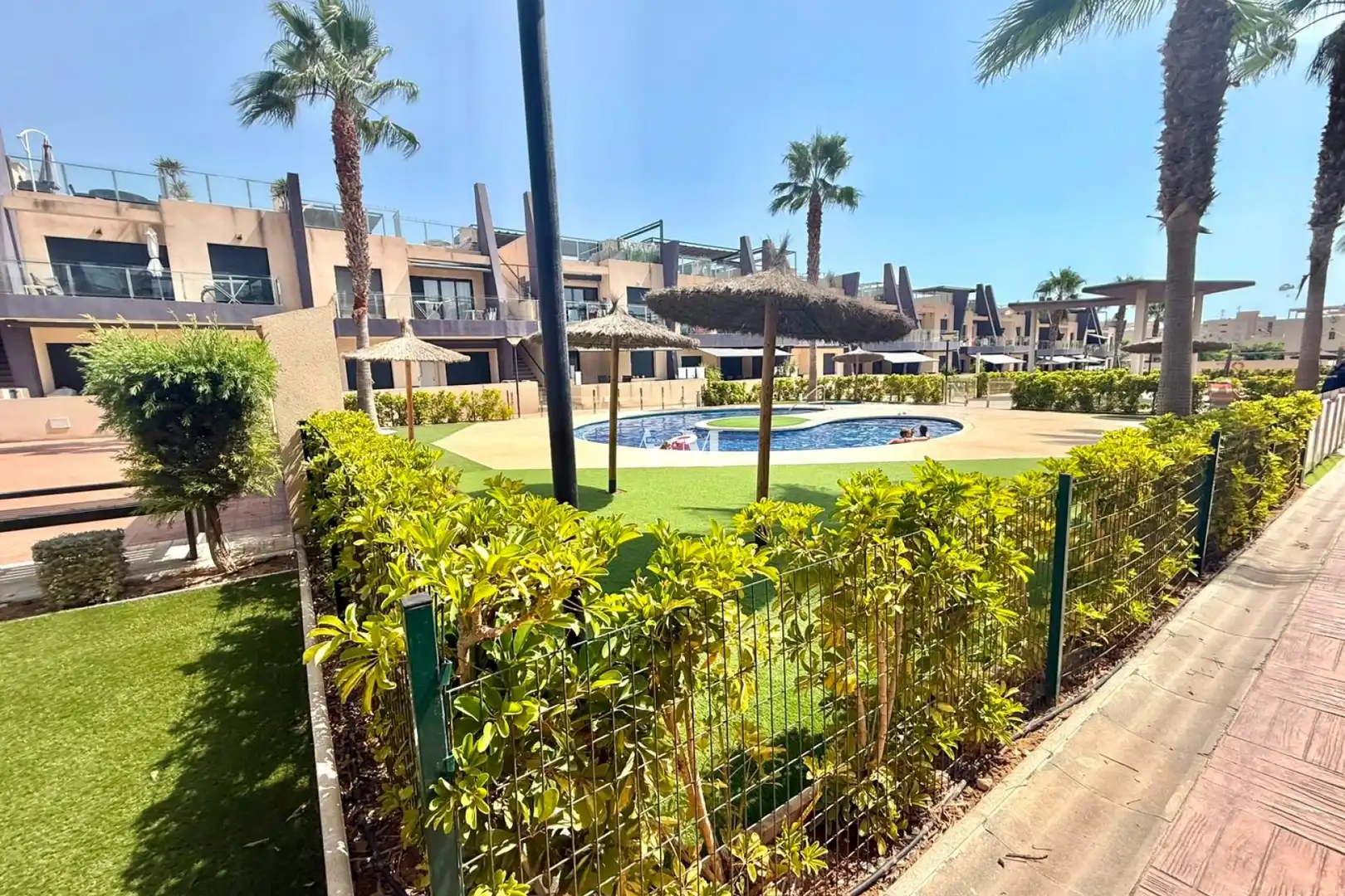 Exterior view of Flat for rent in Pilar de la Horadada  with Heating, Private garden and Terrace