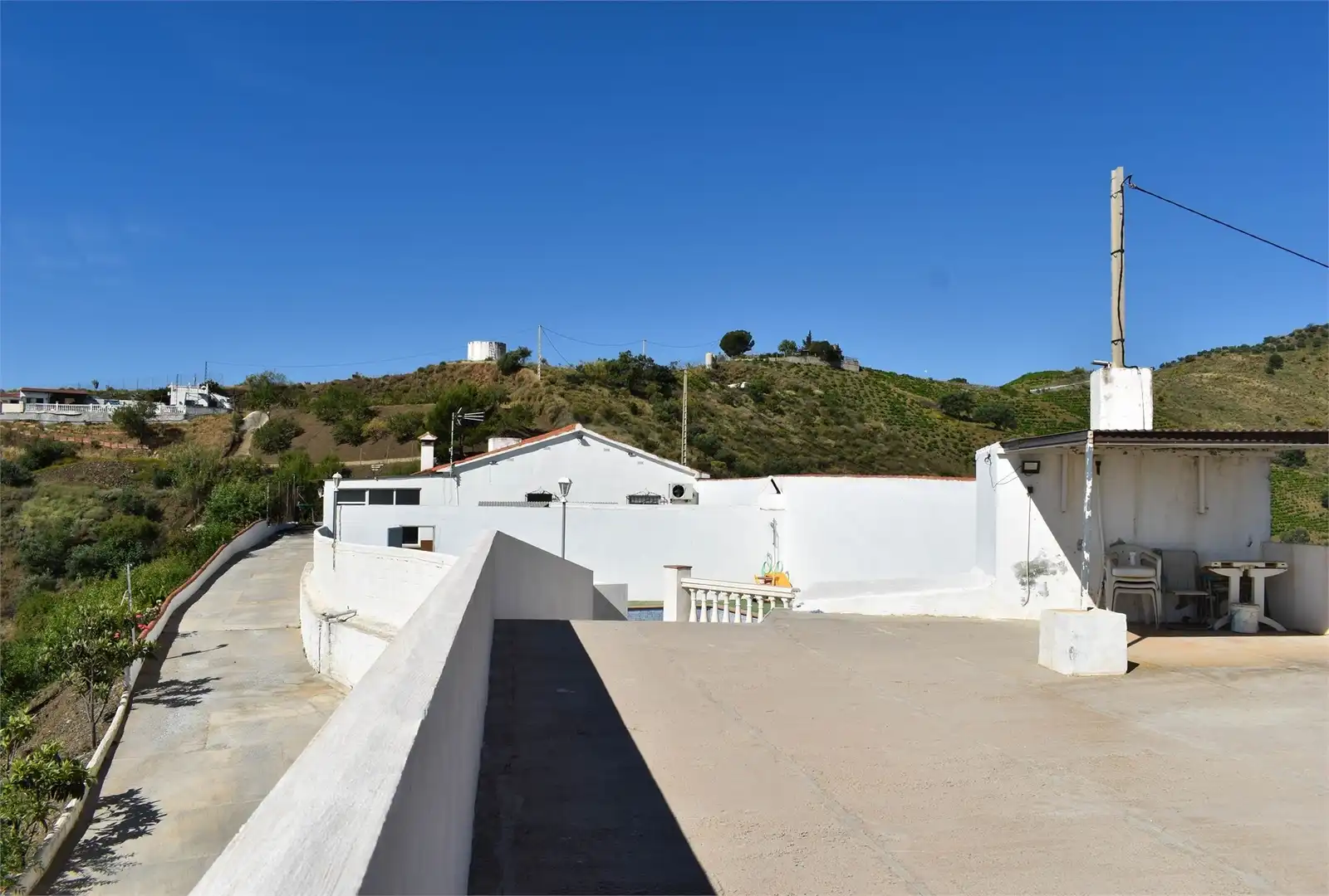 Exterior view of Country homes for sale in Iznate  with Air Conditioner, Private garden and Terrace