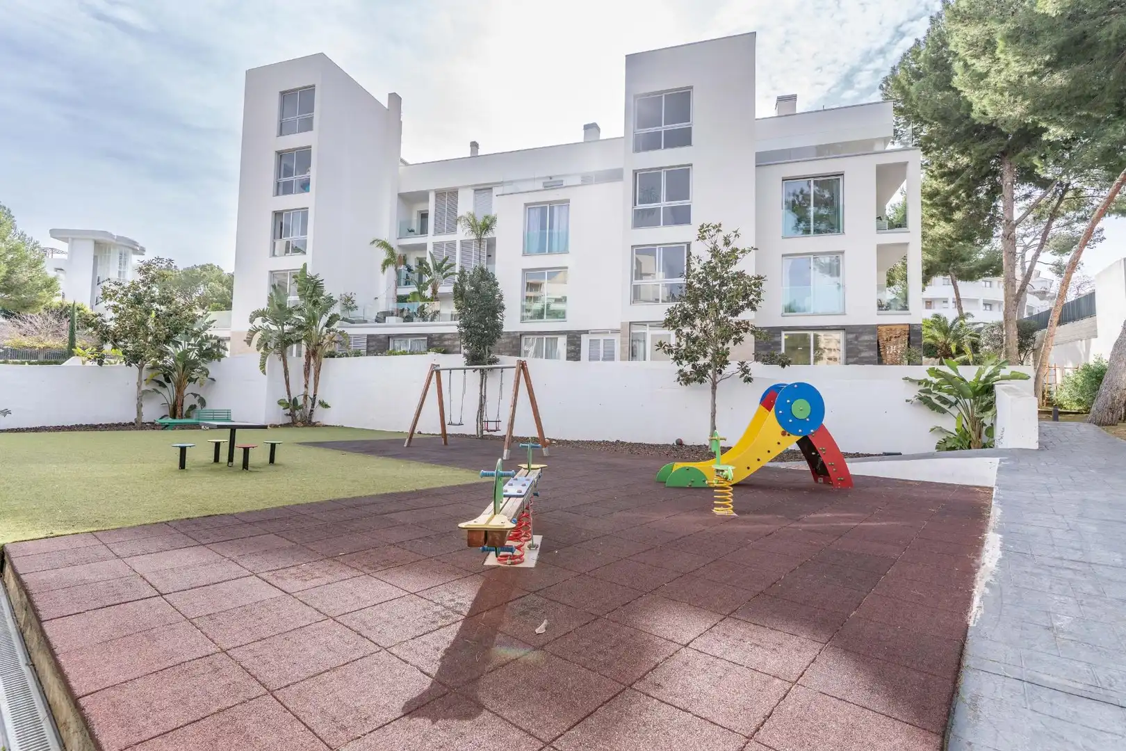 Exterior view of Ground floor for sale in Calvià  with Air Conditioner, Heating and Private garden