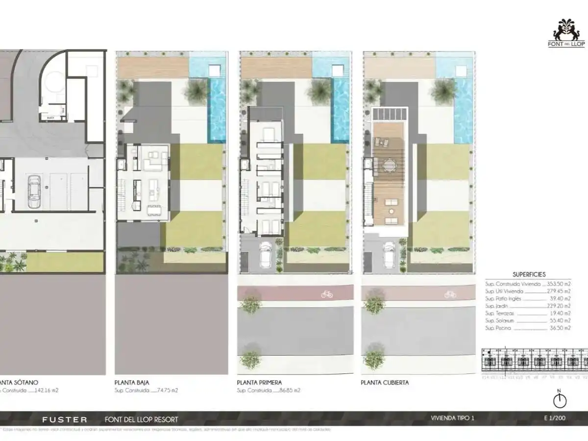 Adosado con jardín en venta en Monforte del Cid, imagen 4