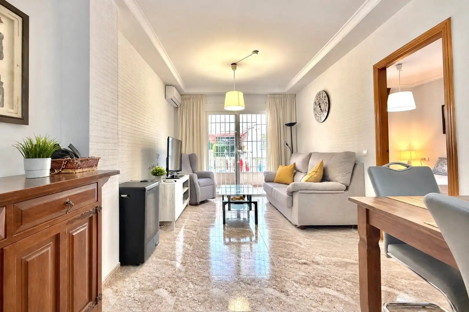 Living room of Flat for rent in Playa del Cura