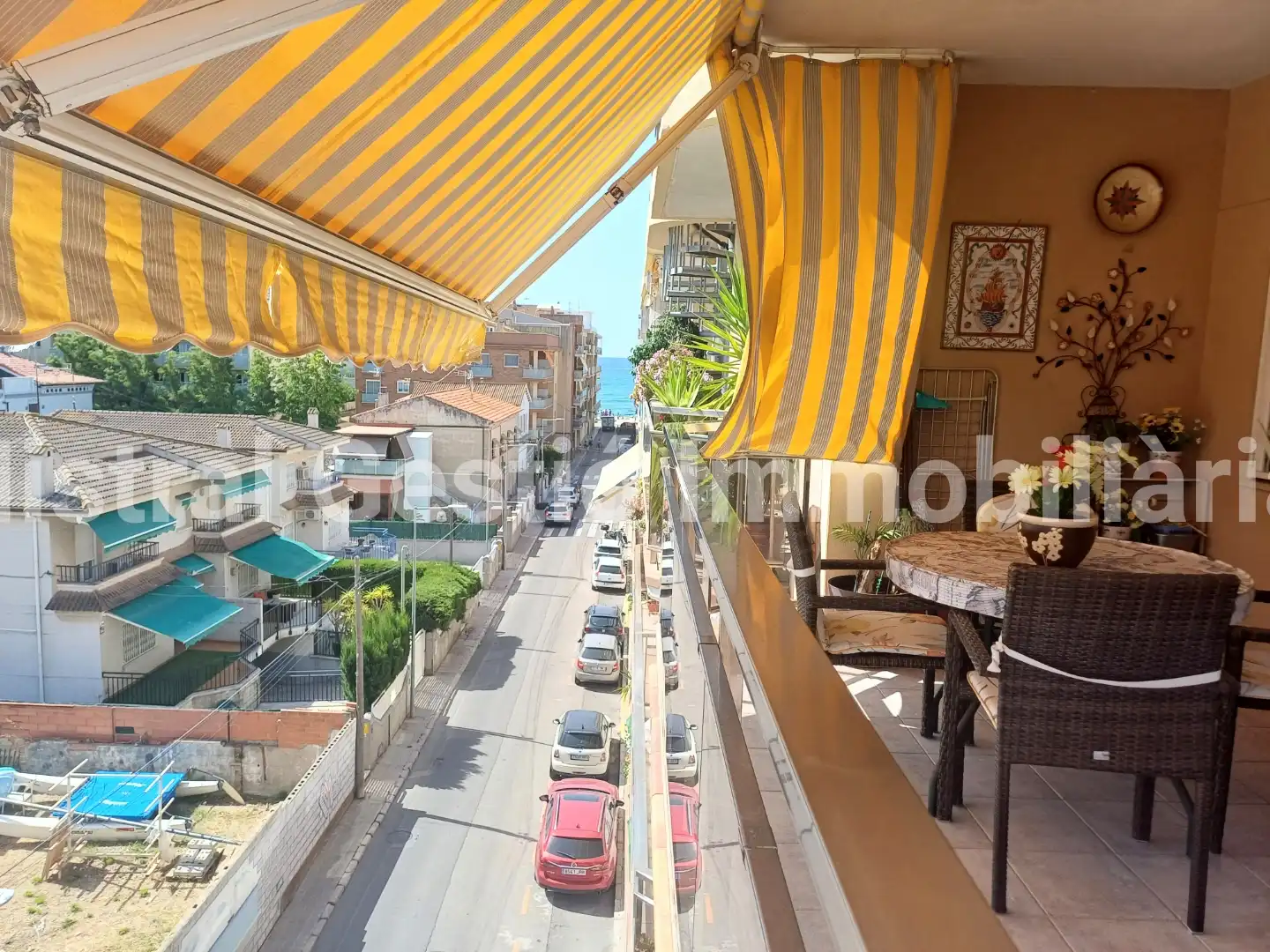 Terrasse von Dachboden zum Verkauf in Calafell mit Klimaanlage, Terrasse und Möbliert