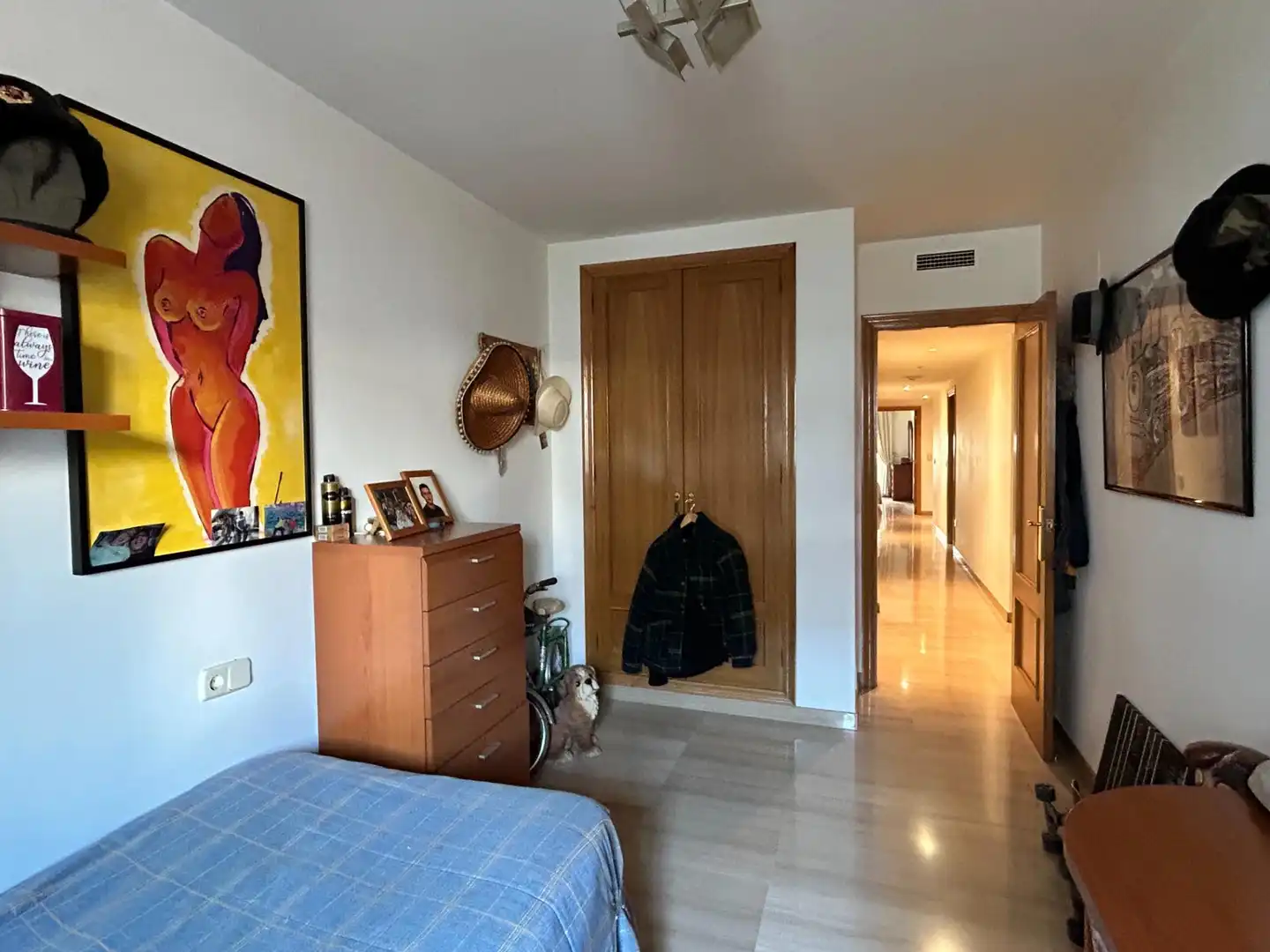 Bedroom of Flat for sale in Gandia  with Air Conditioner, Heating and Terrace