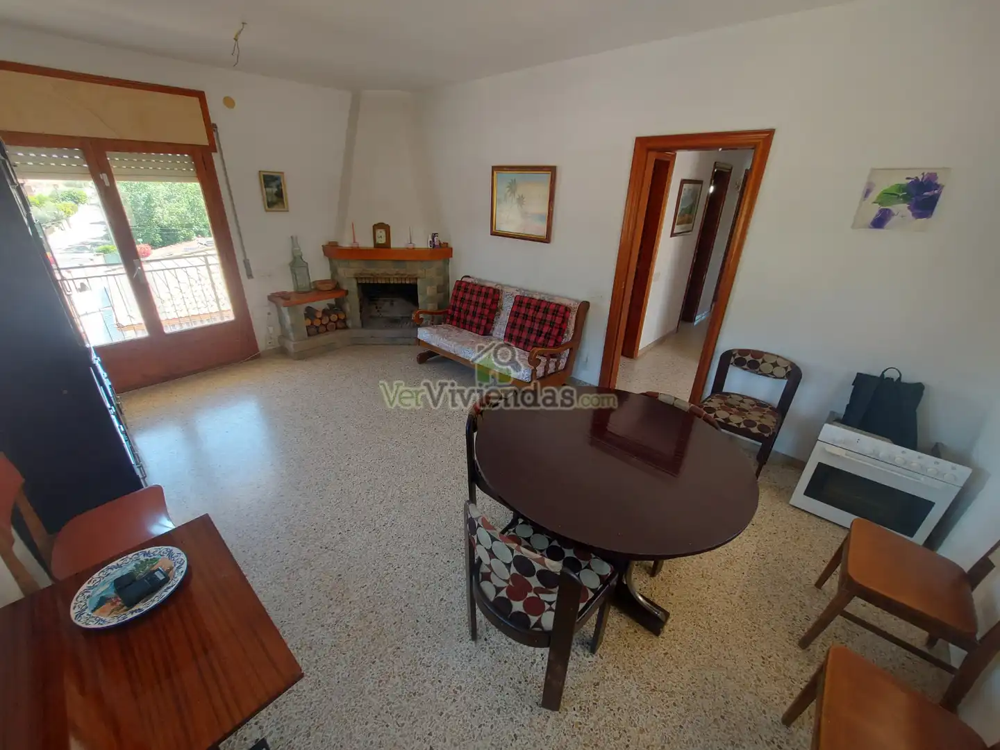 Sala d'estar de Casa o xalet en venda en Piera amb Jardí privat, Terrassa i Piscina