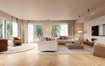 Living room of Apartment for sale in  Barcelona Capital  with Air Conditioner, Heating and Parquet flooring