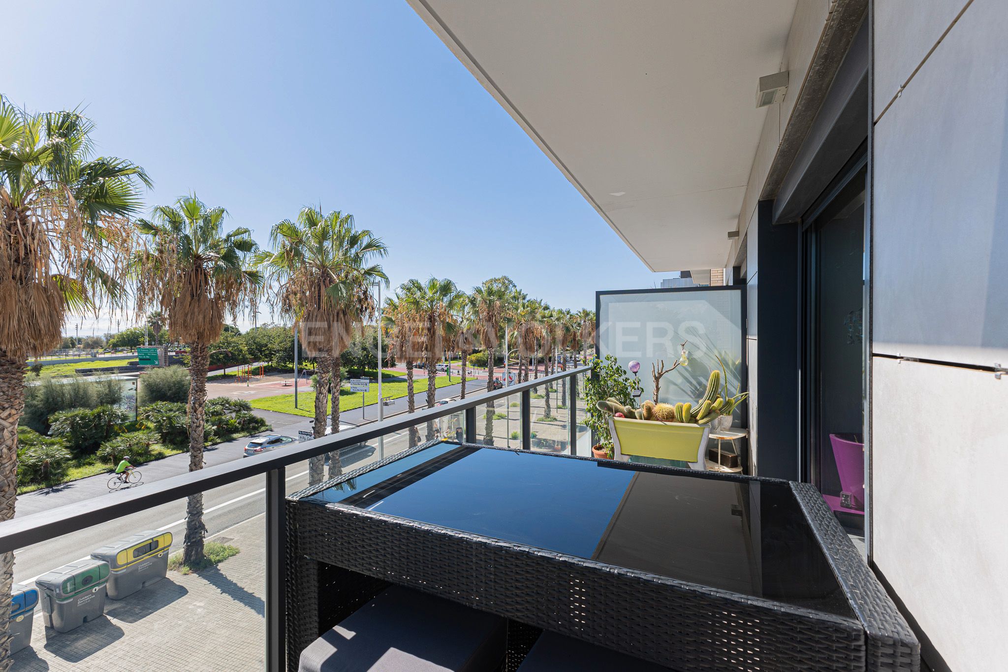 Terrassa de Apartament en venda en  Barcelona Capital amb Aire condicionat, Calefacció i Piscina