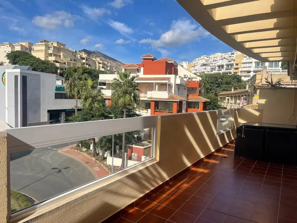 Außenansicht von Dachboden zum Verkauf in Benalmádena mit Klimaanlage, Möbliert und Gemeinschaftspool