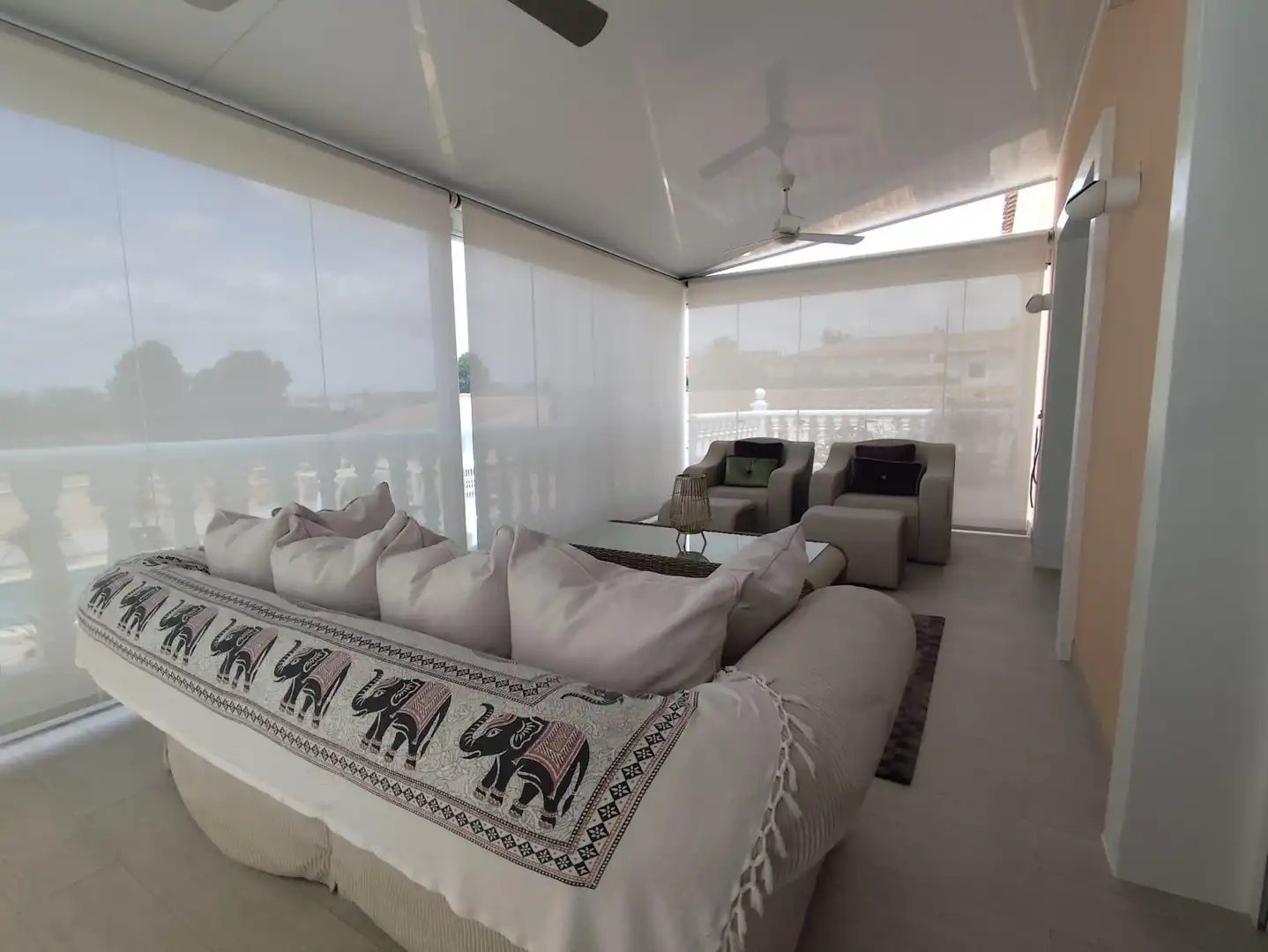 Terraza de Casa o chalet en venta en Murcia con Aire acondicionado, Jardín privado y Terraza